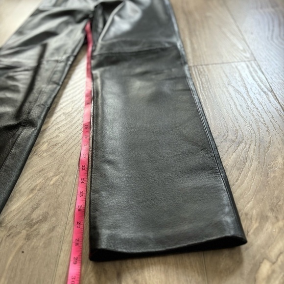 Clio 100% Leather Pants - Picture 6 of 12